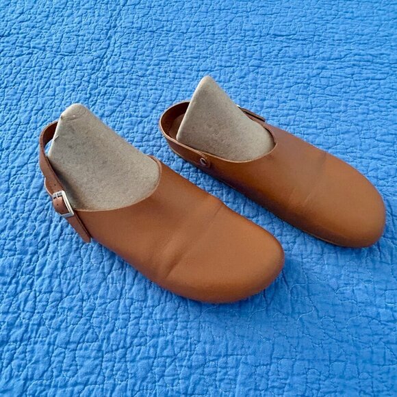 Beatrice Valenzuela Cajeta Clogs – Musk Brown Leather – Women’s Size 10 - Picture 5 of 10